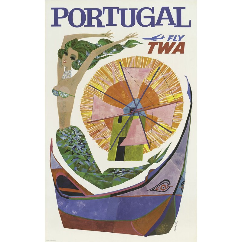 Affiche Portugal Twa