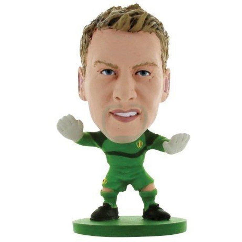 Soccerstarz - 400392 - Figurine Officielle - Sport - L'équipe De Belgique - Simon Mignolet Dans Sa Tenue À Domicile