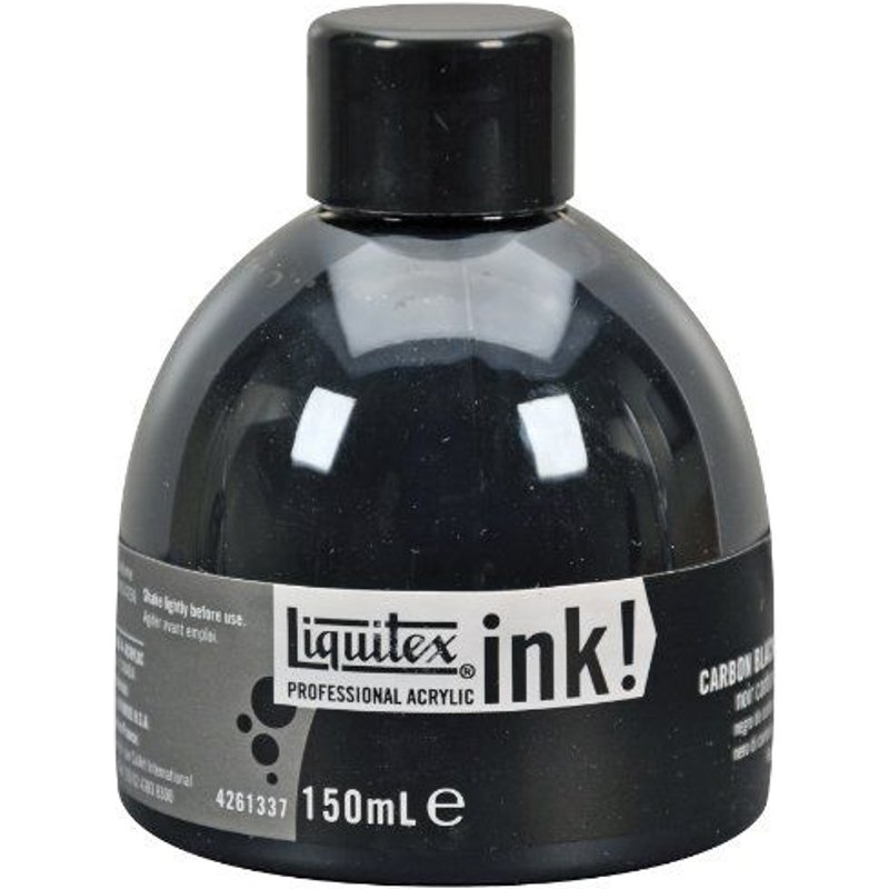LIQUITEX PROFESSIONAL FLACON D'ENCRE ACRYLIQUE 150 ML NOIR CARBONE