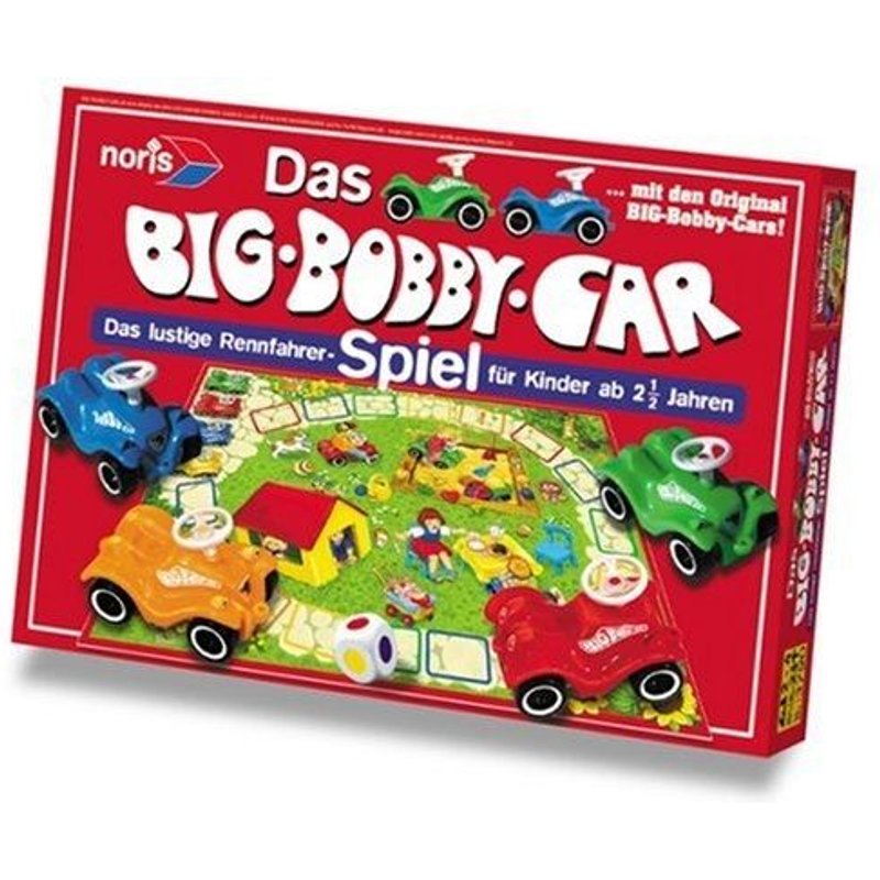 Noris - 6013790 - Jeu De Société Big-Bobby-Car - Langue: Allemande