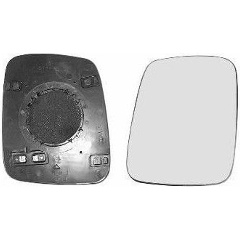Verre De Rétroviseur Droit Convexe, Chauffant Pour Volkswagen Transporter De 1992 À 2003