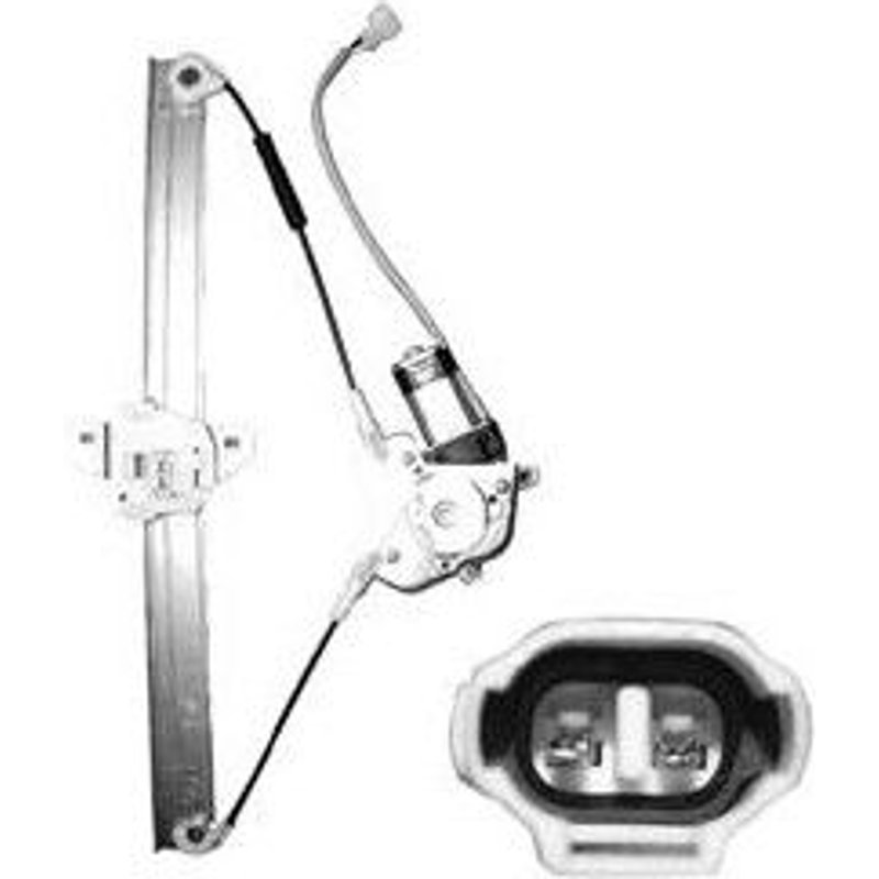 Lève-Glace Électrique Avec Moteur, Porte Avant Droite Pour Opel Agila D'avant 2007