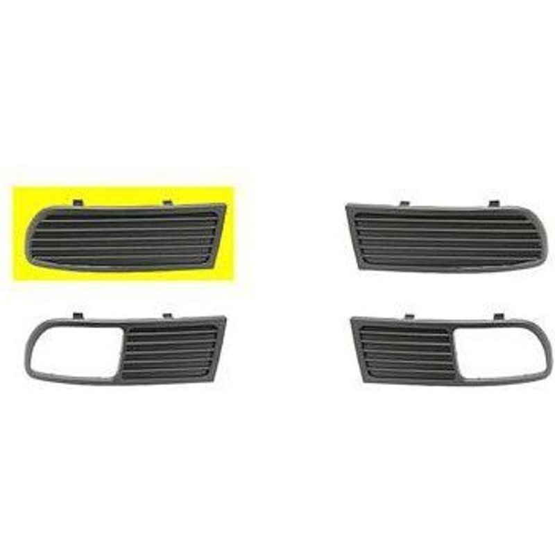 Calandre Droite Dans Pare-Choc Pour Seat Cordoba De Juillet 1996 À 1999