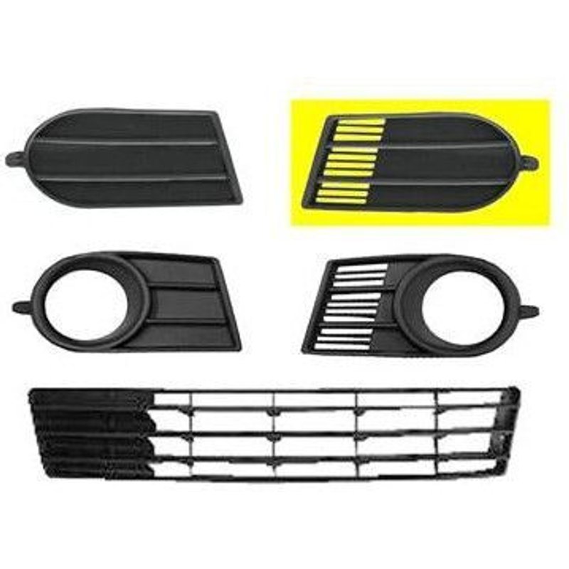 Calandre Gauche Dans Pare-Choc Pour Suzuki Swift De 2005 À 2007