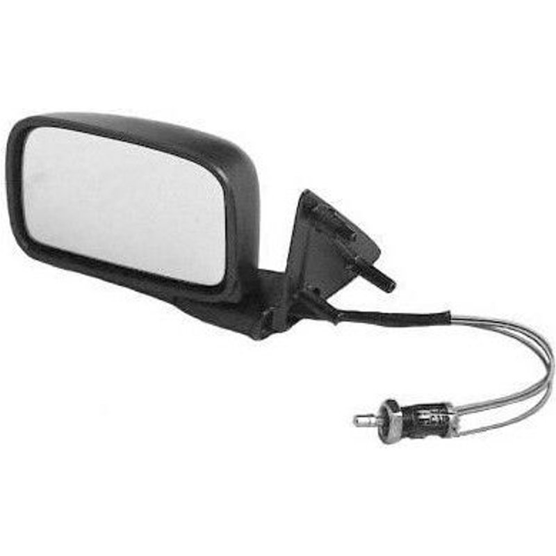 Rétroviseur Gauche Avec Réglage Manuel À Cable Pour Volkswagen Golf 2 De Aout 1987 À 1992