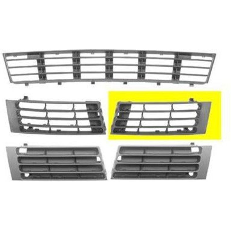 Calandre Gauche Ouverte Dans Pare-Choc Pour Audi A4 De 1999 À 2000