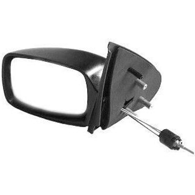Rétroviseur Gauche Avec Réglage Manuel À Cable Pour Ford Fiesta De 1996 À 1999