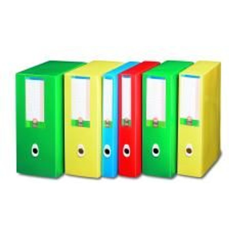 Fellowes PLUS - Boîte de classement - 40 mm - 250 x 350 mm - rouge ( pack de 5 )