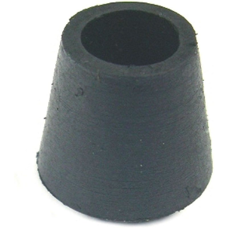 Embout enveloppant caoutchouc noir Shepherd - Diamètre 14 mm