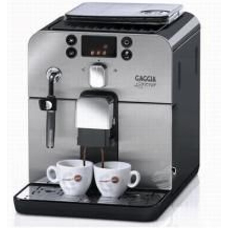 Gaggia Brera - Machine À Café Automatique Avec Machine À Filtre Et Buse Vapeur "Cappuccino" - 15 Bar - Noir