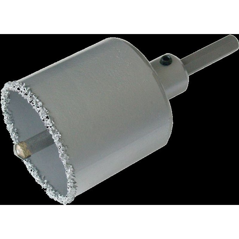 Wolfcraft Trépan cross maçonnerie traversant Plug & Play