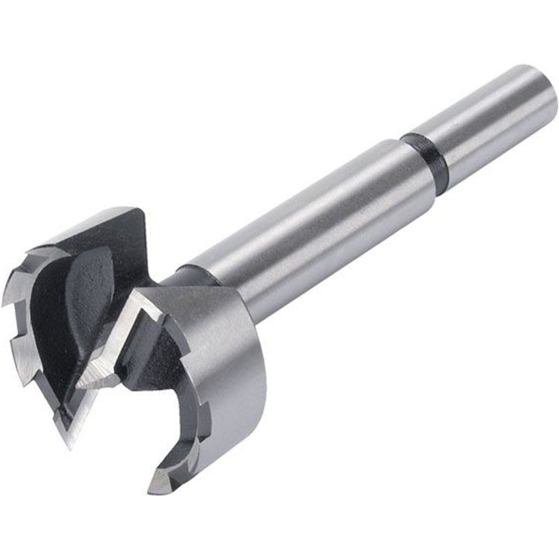 Wolfcraft Fraise à bois d'encastrement anti-éclats, tige Ø 10 mm, Ø 48 x 90 mm