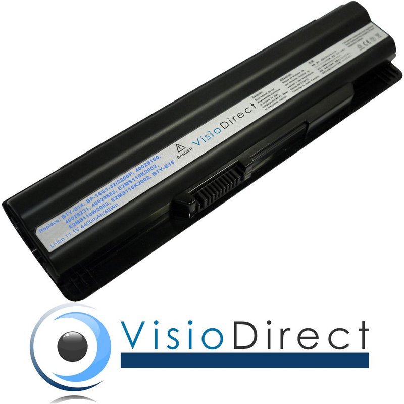 Batterie 11.1V 4400mAh pour ordinateur portable MSI FX600 - Visiodirect -