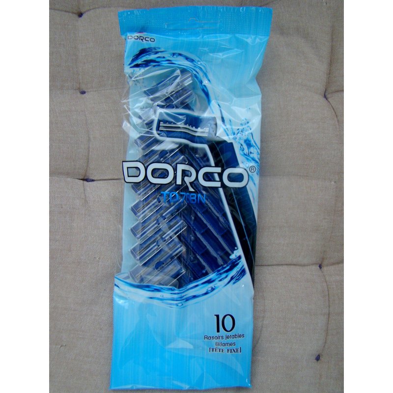 Lot De 10 Rasoirs Jetables - Doubles Lames -