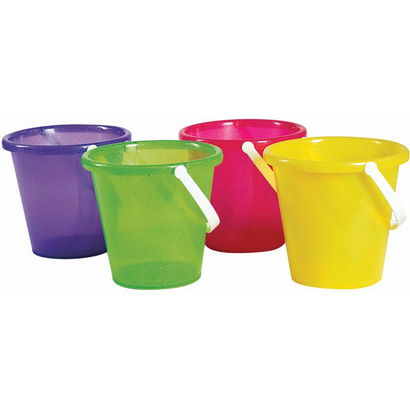 Seau Vide À Paillètes Coloris Aléatoire