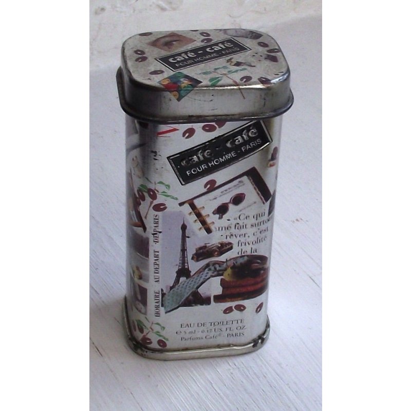 Petite Boite En Métal Café Café Pour Homme