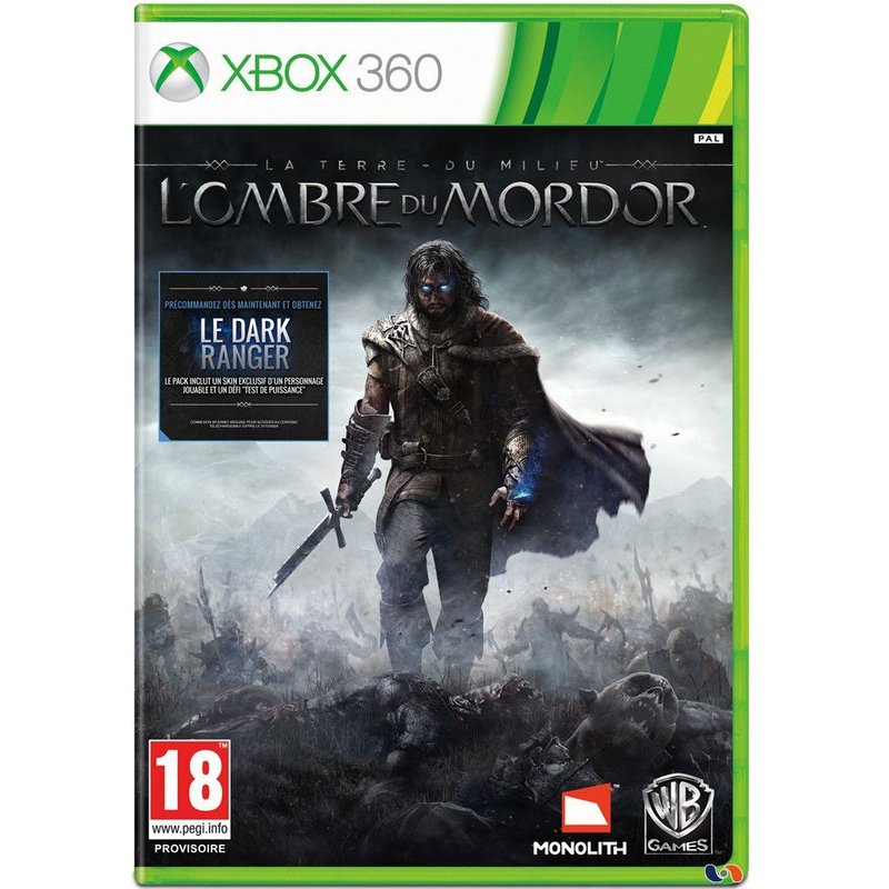 La Terre Du Milieu - L'ombre Du Mordor Xbox 360