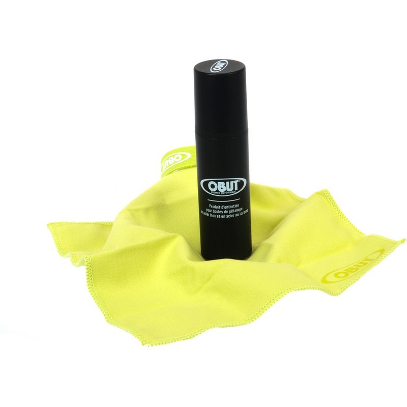 Accessoire Pétanque Obut Produit D Entretien Boule Blanc 14488