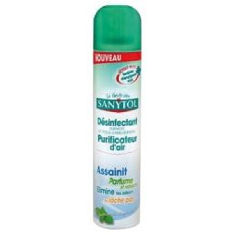 Désinfectant - Air / Tissus / Surfaces - 300 Ml - Sanytol