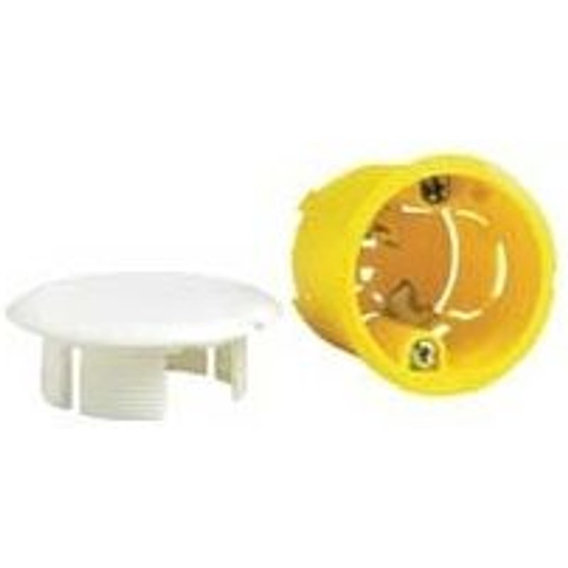 boîte cloison sèche luminaire applique profondeur 40 mm legrand batibox