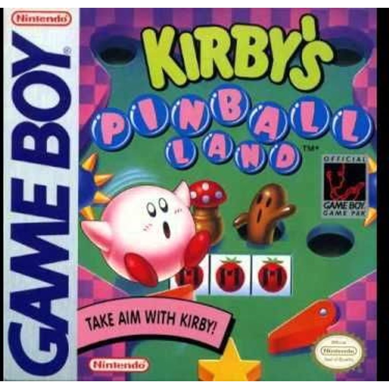 Kirby's Pinball Land Game Boy