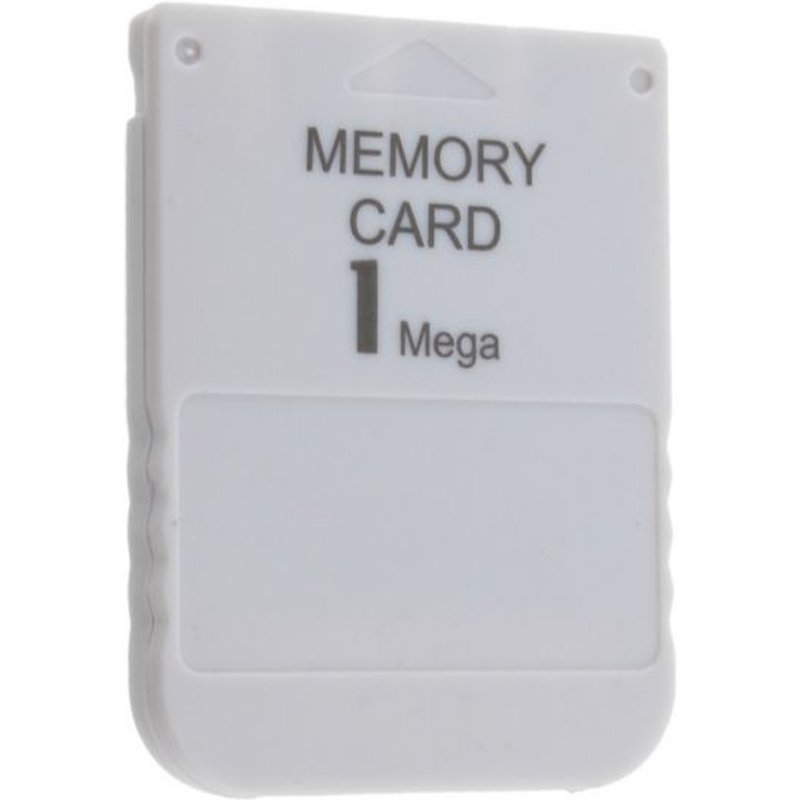 Carte Mémoire Playstation 1 Ps1 1mb