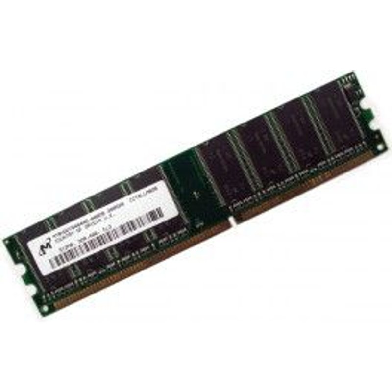 Ram Barrette Memoire MICRON 512Mo DDR1 PC-3200U 400Mhz MT8VDDT6464AG-40BDB CL3