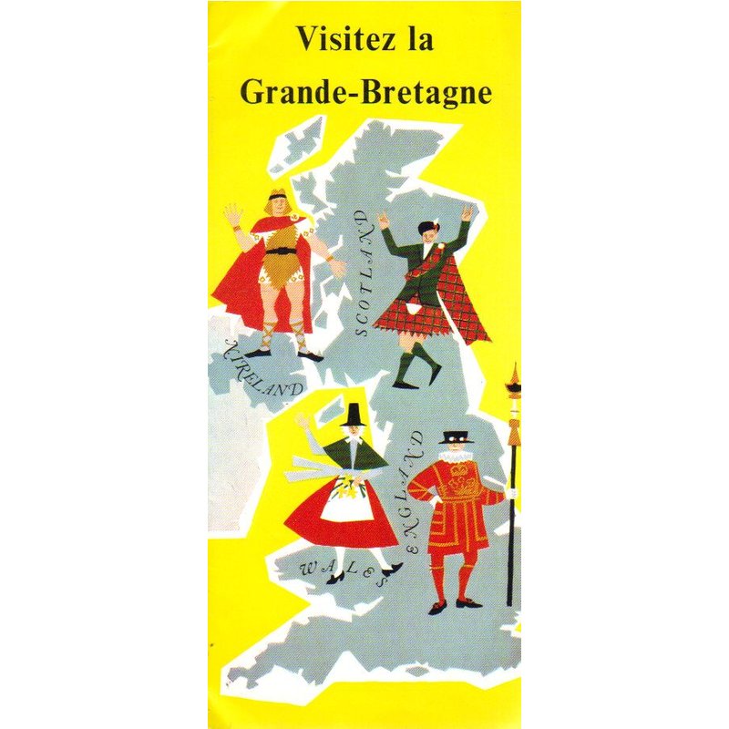 Dépliant Touristique, Visitez La Grande-Bretagne