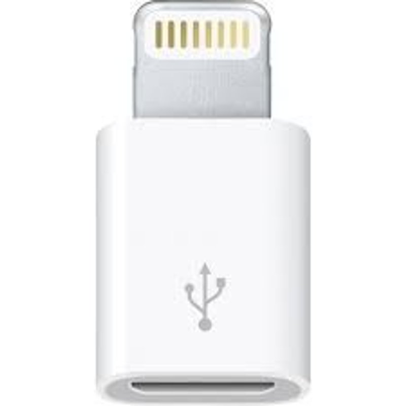Apple -Adaptateur Lightning Imobile Compatible Iphone 5 / 5s / 5c, Ipad Mini - 30 Pin / 8 Pin Chargeur Et Synchronisation
