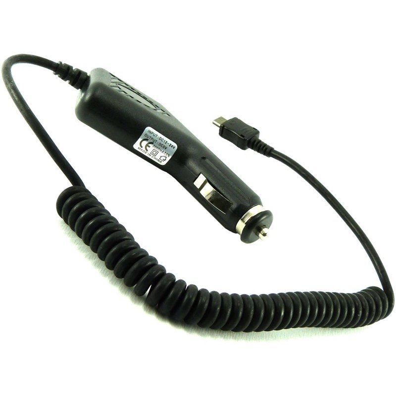 Pour Samsung Galaxy Alpha : Chargeur Voiture Puissant 2100 Mah 12-24 Volts Micro Usb