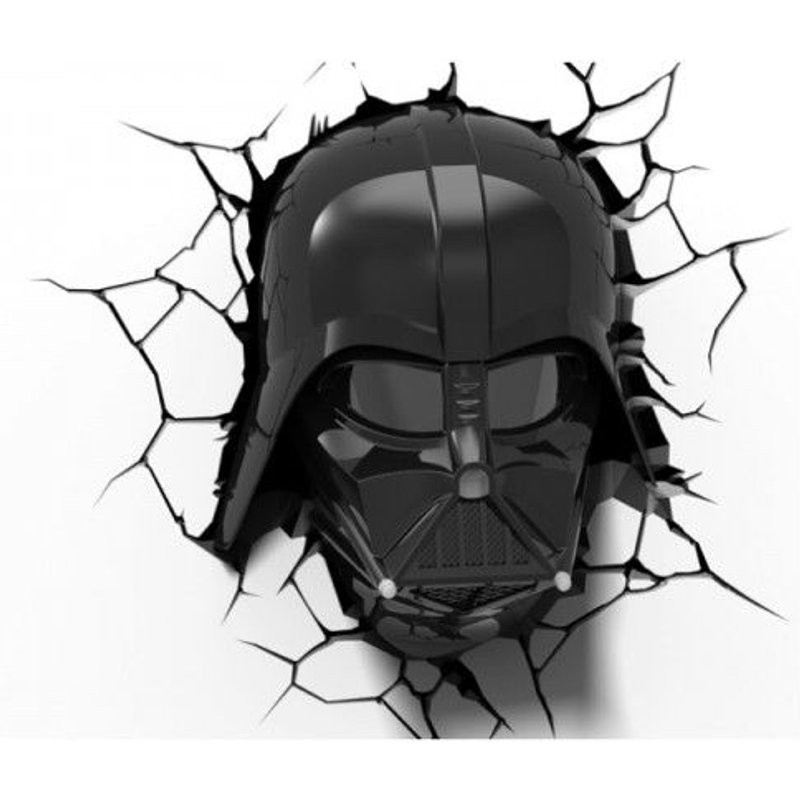 Lampe Murale 3D Deco Light Star Wars - Dark Vador