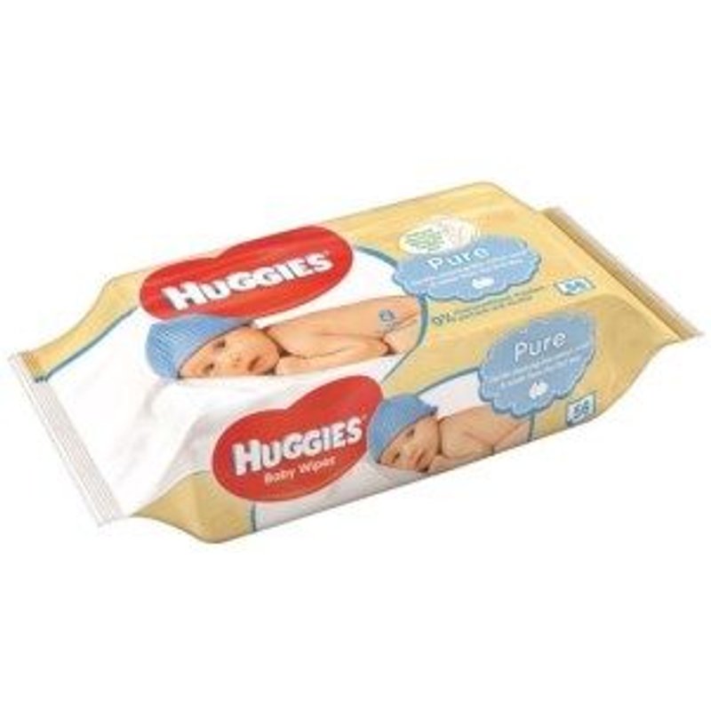 Huggies Nouvelles Lingettes Pure X 56