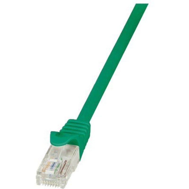 LogiLink EconLine - Cordon de raccordement - RJ-45 (M) pour RJ-45 (M) - 5 m - UTP - CAT 6 - vert