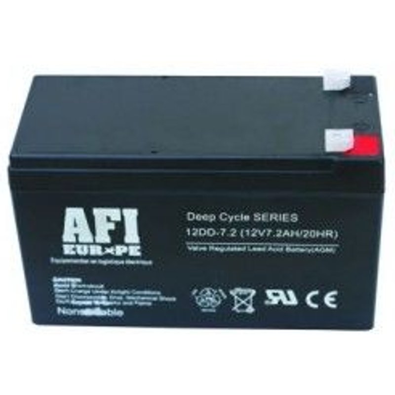 Batterie Stationnaire rechargeable 12V 7,2Ah