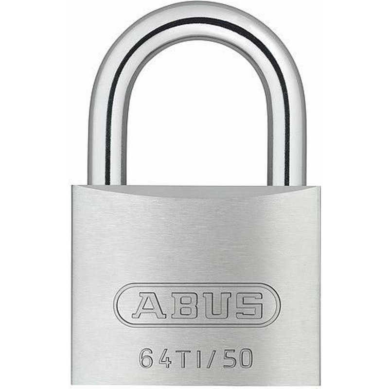 Cadenas à clé - corps Titalium? - anse acier cémenté - 64TI/35 KA6355 ABUS