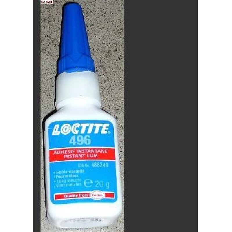 Colle instantané - spécial métal - 496 LOCTITE