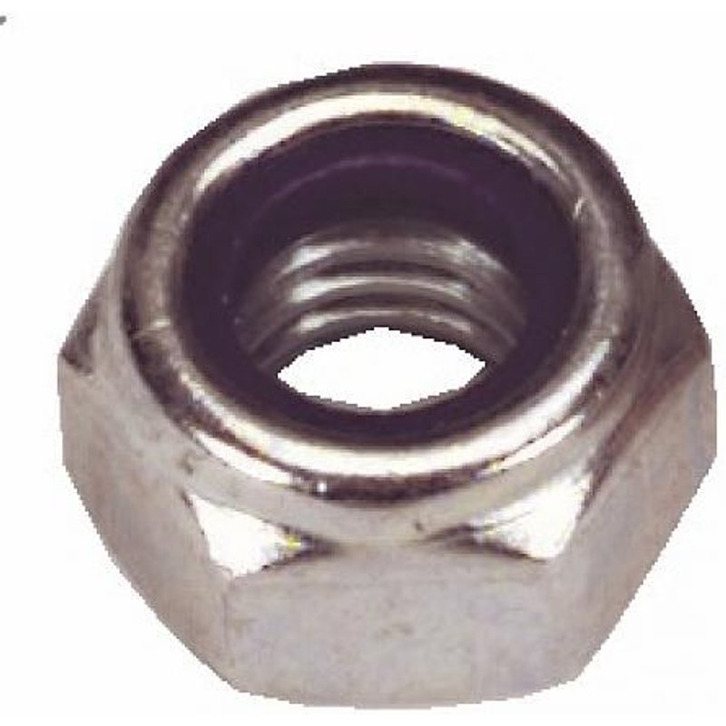 Écrous de sécurité hexagonaux auto freinés - diamètre 20 mm - 25 pièces VISWOOD