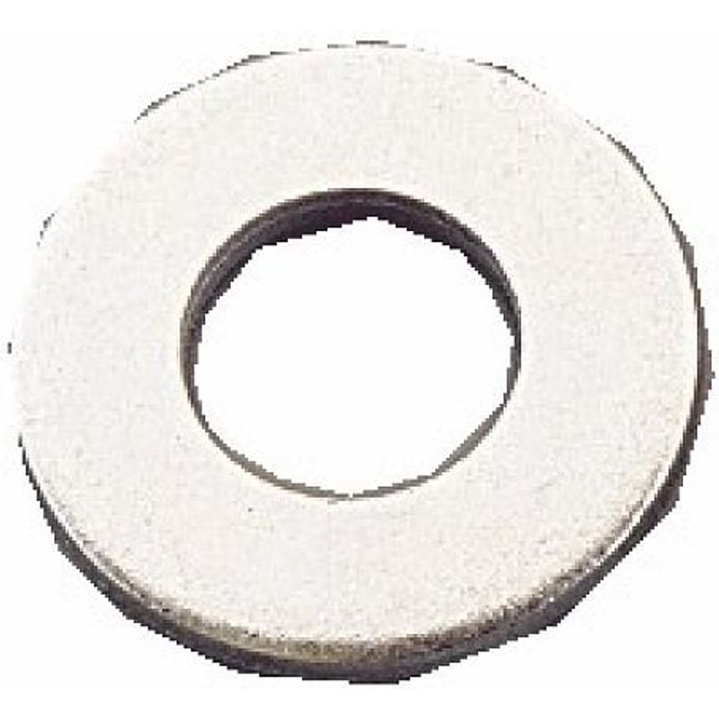 Rondelles plates Mu - acier zingué blanc - diamètre 6 mm - 500 pièces BRICOZOR