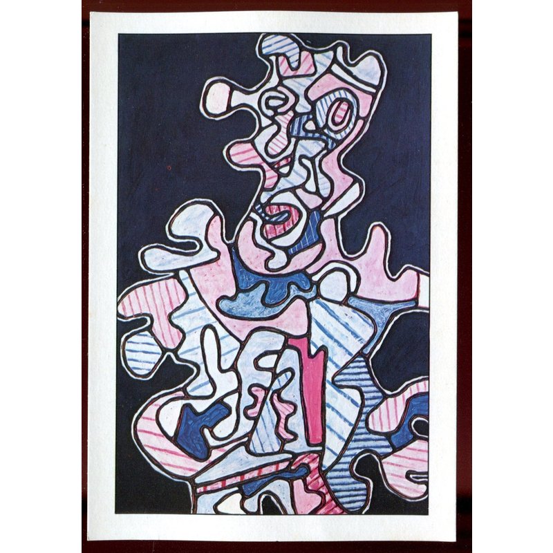 Cp Art Et Peinture / Dubuffet Jean / Caballero