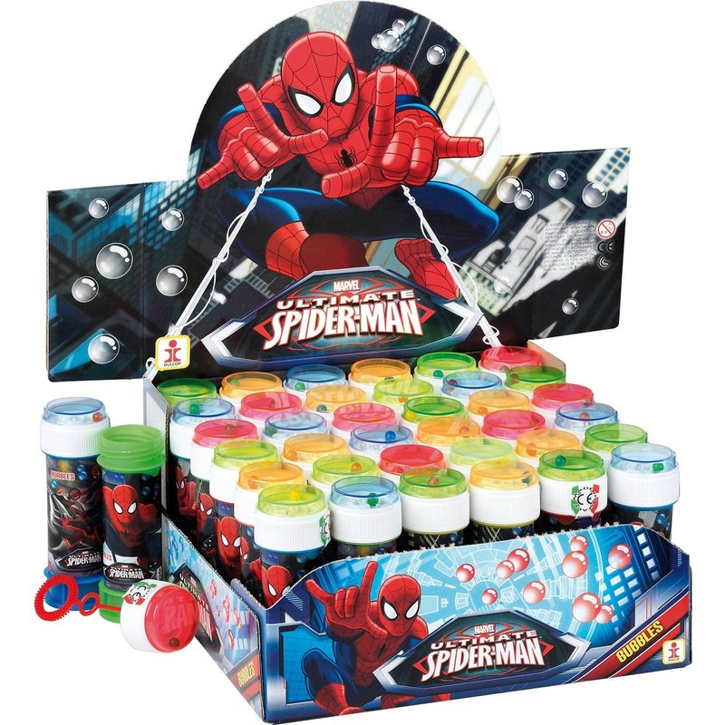 Spider Man - Boite De 36 Bulles De Savon Spiderman
