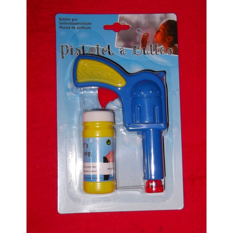 Pistolet A Bulles & Sa Solution Savonneuse.