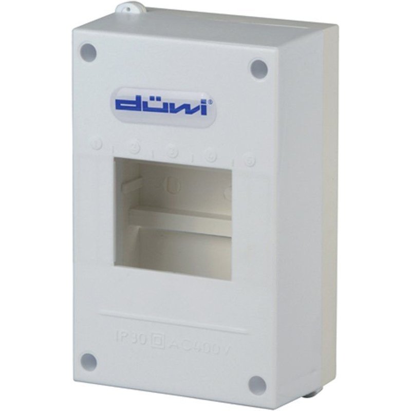 REV Ritter 0515509555 Petit panneau de distribution mural 4 rangées Blanc