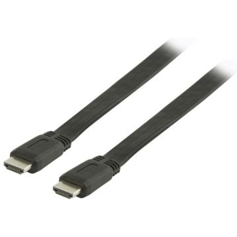 Câble HDMI High Speed + Ethernet mâle mâle plat 1.5 mètre
