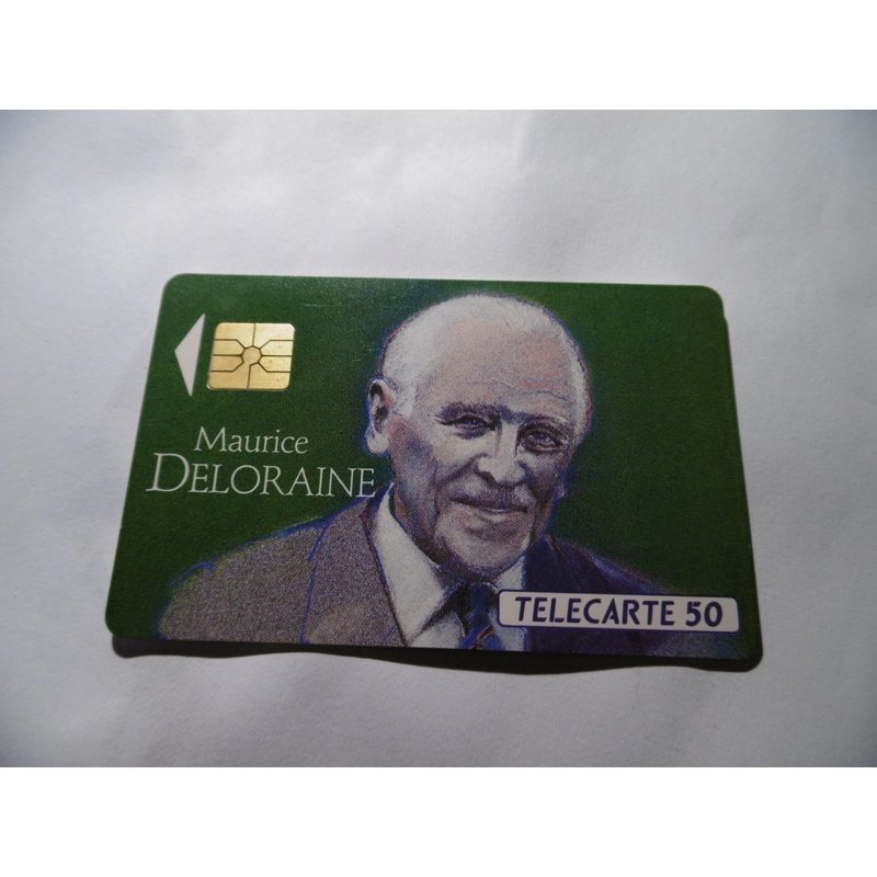 Carte Téléphone - Les Grandes Figures Des Télécommunications - Maurice Deloraine - N°1 - 50 U - 10/92 -
