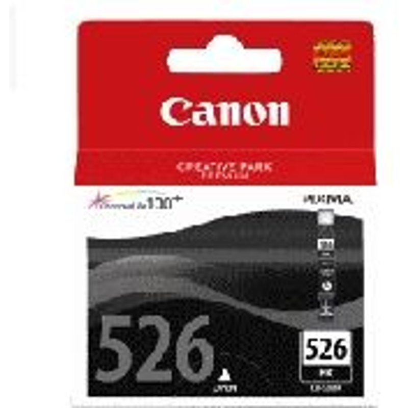 Canon CLI-526BK - Noir - originale - blister - réservoir d'encre - pour PIXMA iP4950, iX6550, MG5350, MG6150, MG6250, MG8150, MG8250, MX715, MX885, MX892, MX895