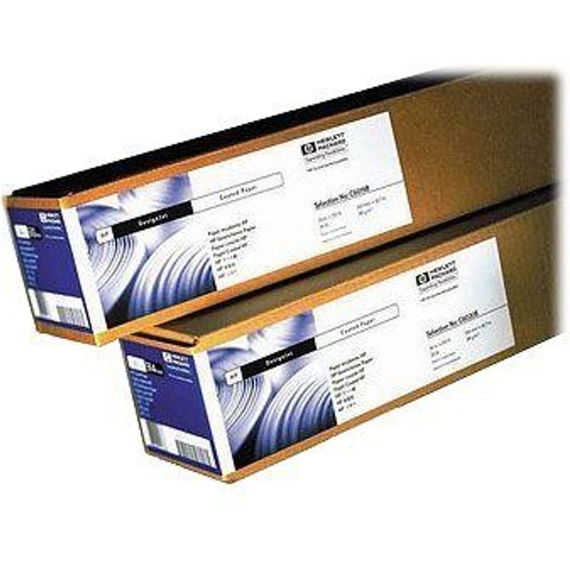 HP - Papier couch? - Rouleau (84,1 cm x 45,7 m) 1 rouleau(x) - pour DesignJet 500, 510, T1100, T1200, T1300, T2300, T610, T790, Z2100, Z3100, Z3200, Z6100