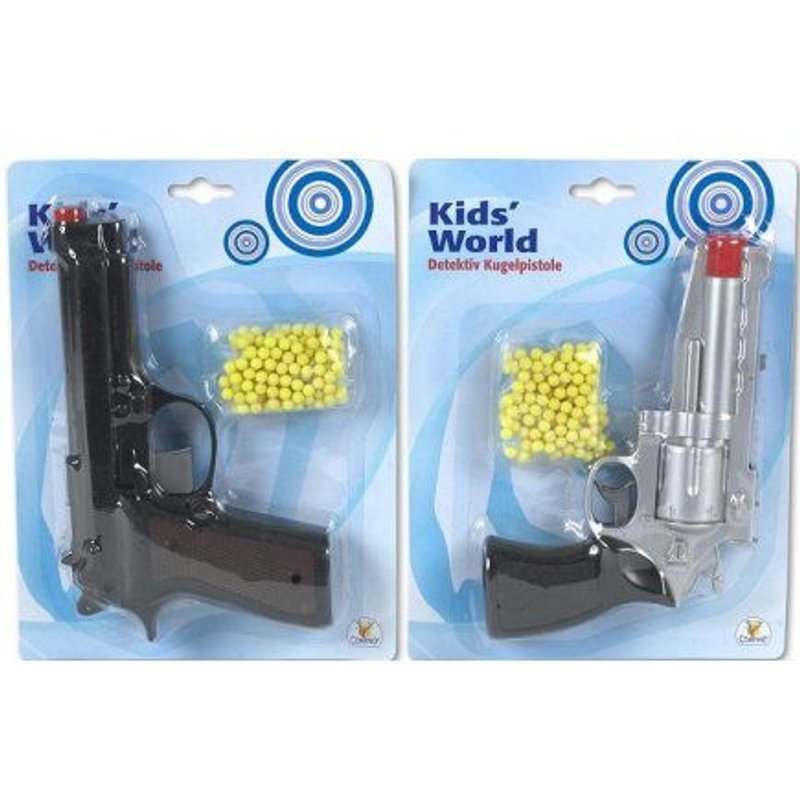 Pistolet En Plastique Agent Special + 100 Munitions