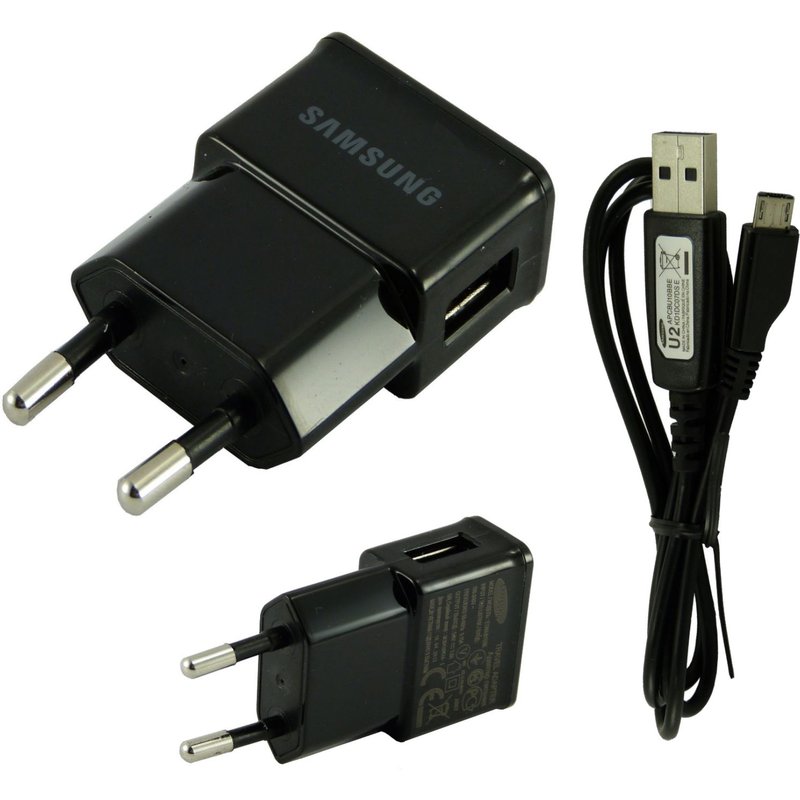 Pour SAMSUNG Galaxy CORE PRIME VE : Chargeur & Cable Usb Original 1 Ampere
