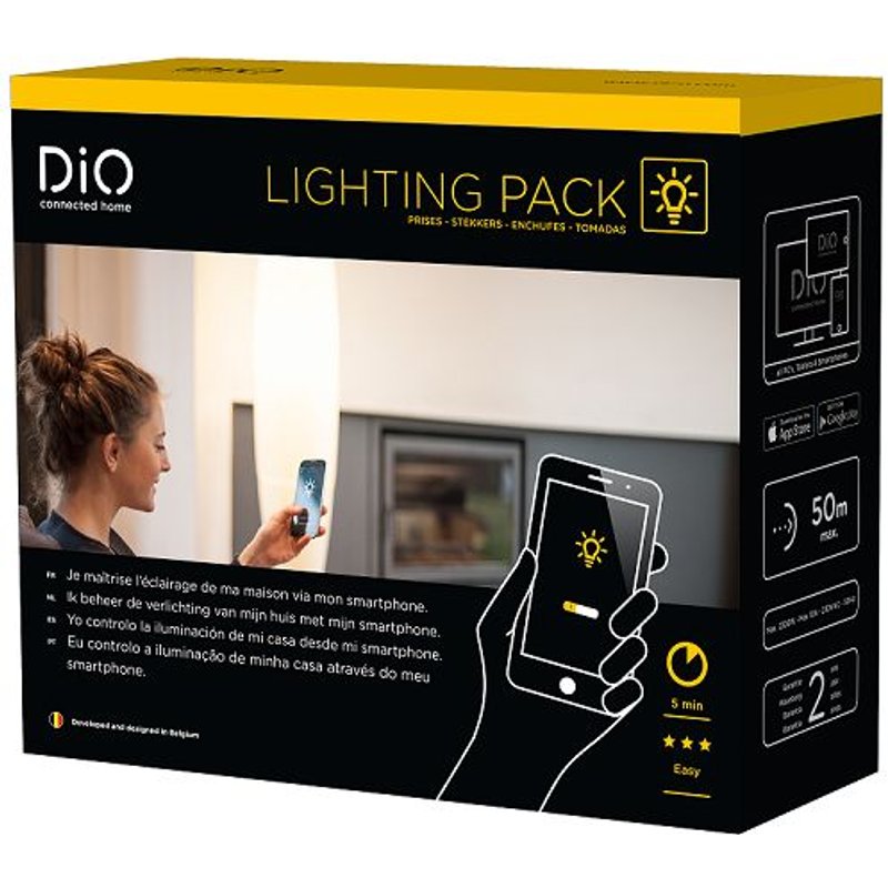 Box domotique DIO Pack prises + télécommande