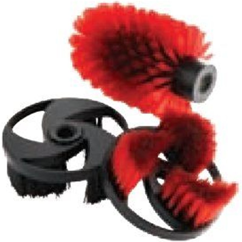 Nilfisk - Pack de têtes de brosse de rechange - pour aspirateur, pour nettoyeur à pression (pack de 3)